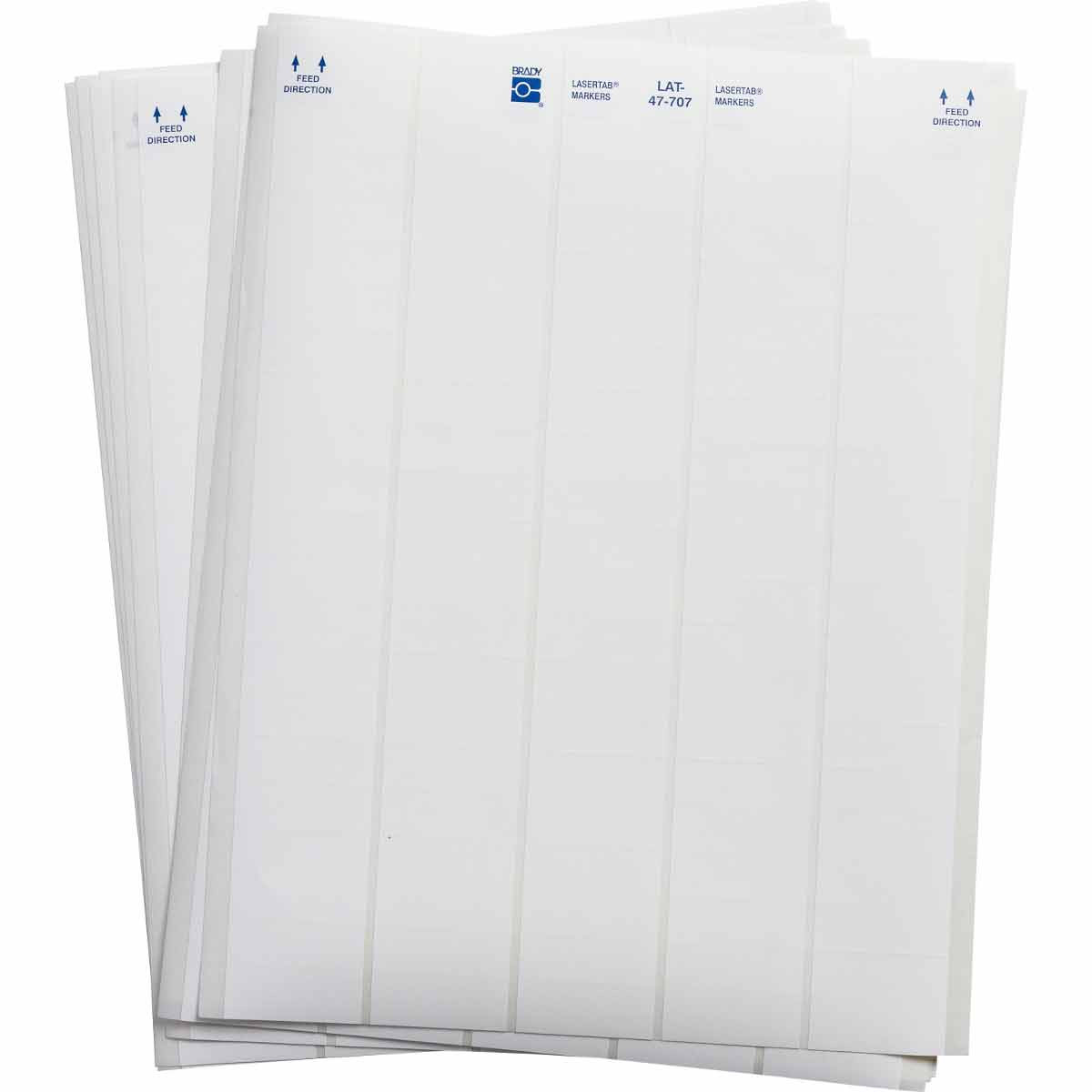 Brady LaserTab Polyester Labels - LAT-47-707-10