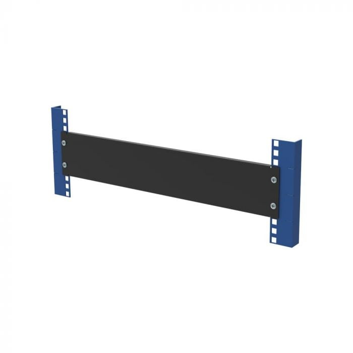 Rack Solutions 2U Blanking Panel - Steel - Black - 2U Rack Heightâ  - 102-1823