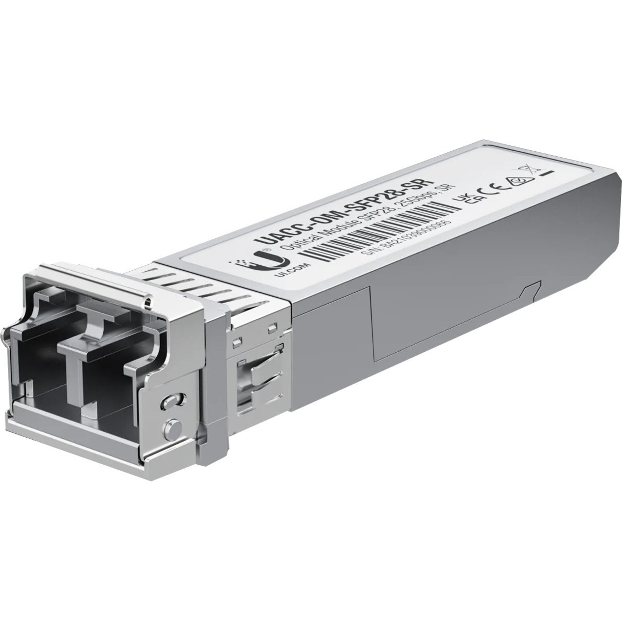 Ubiquiti 25 Gbps Multi-mode Optical Module - For Optical Network, Data Networking - 1 x LC Duplex 25GBase-SR Network - Optical Fiber - Multi-mode - 25 Gigabit Ethernet - 25GBase-SR - UACC-OM-SFP28-SR