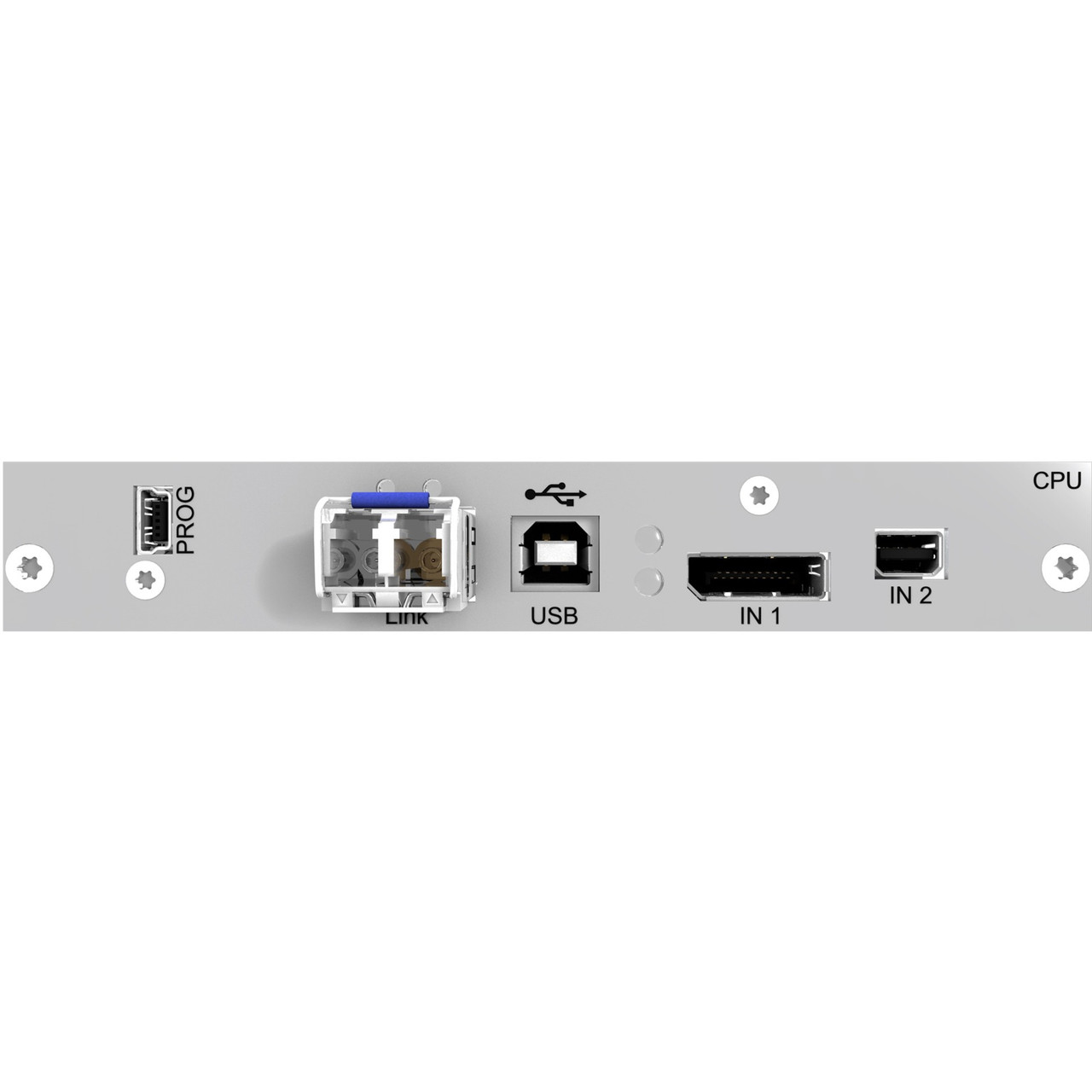 Blackbox Corporatio Blackbox DKM Modular Card, DisplayPort 1.1 and USB HID over Fiber - 32808.40 ft Range - 4K - 3840 x 2160 Maximum Video Resolution - 2 x USB - DisplayPort - ACX2MT-DP11ATH-SM Blackbox Corporatio Blackbox DKM Modular Card, DisplayPort 1.1 and USB HID over Fiber - 32808.40 ft Range - 4K - 3840 x 2160 Maximum Video Resolution - 2 x USB - DisplayPort - ACX2MT-DP11ATH-SM