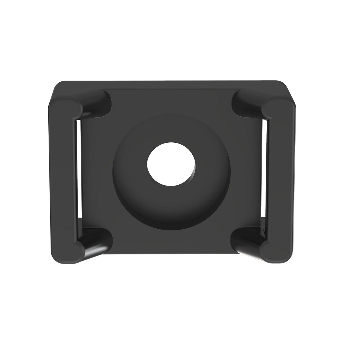 Panduit Cable tie mount - black - TM3S8-C0