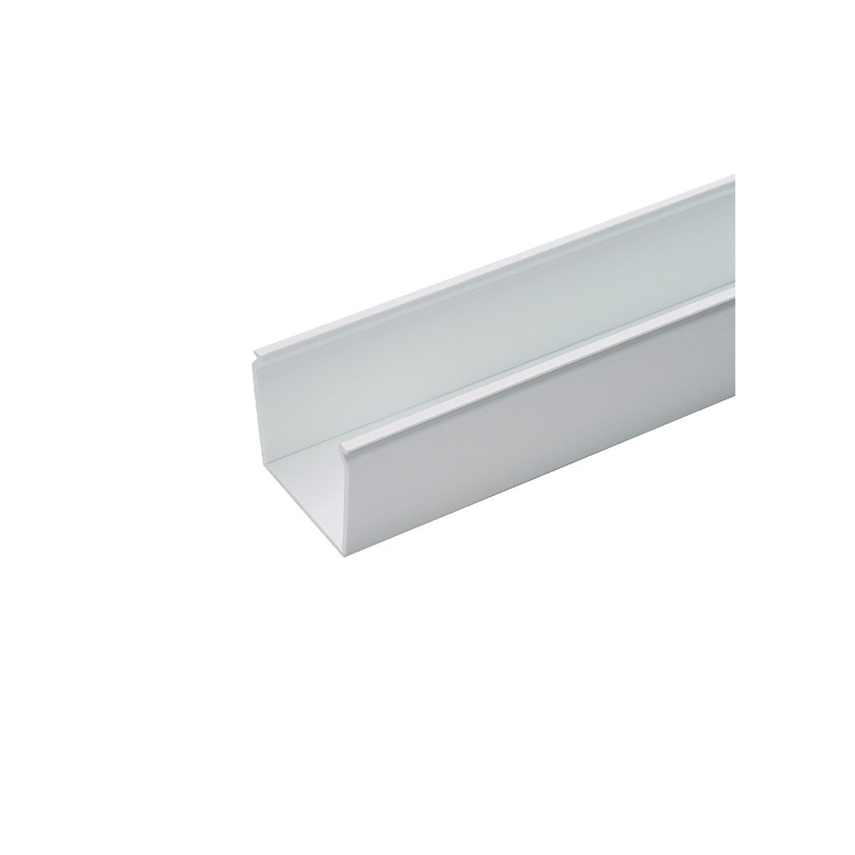 Panduit Type FS Solid Wall Raceway - Cable raceway - 6 ft - white - FS3X2WH6NM