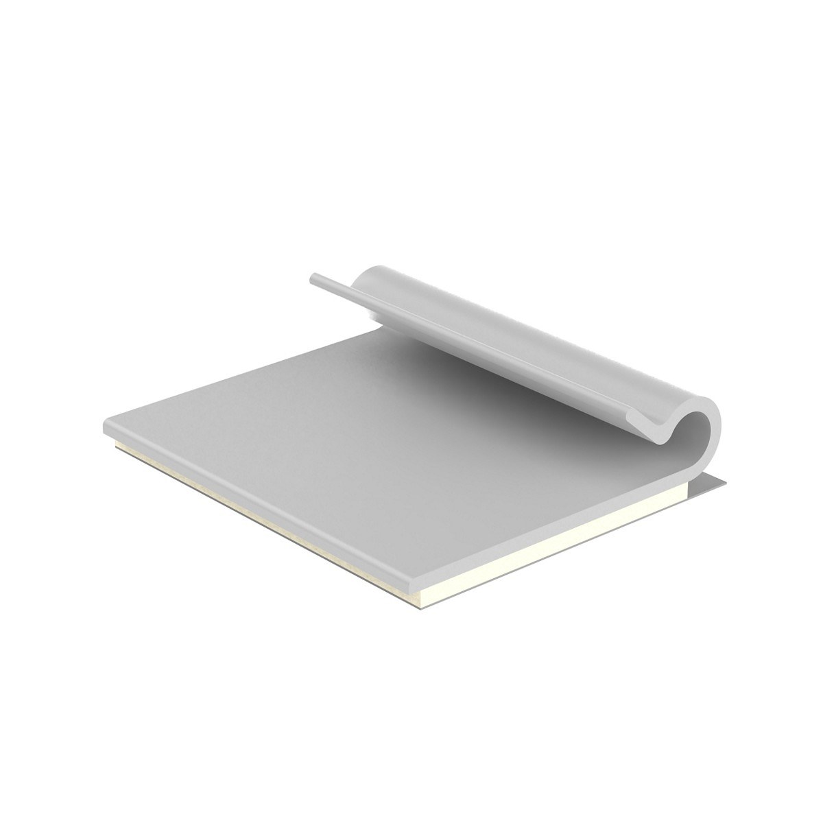 Panduit Cable clips - indoor - light gray - AJC19-A-C