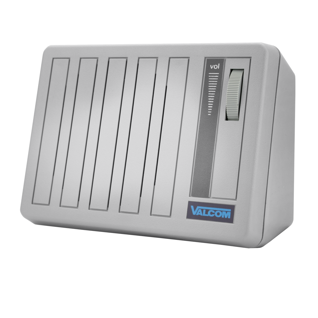 Valcom One-Way, Desktop/Wall Spkr, Gray - V-763-Gy