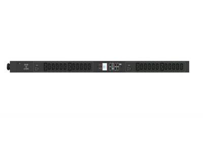 Raritan PX3-5497U-E2 - 1-208V iPDU w/24 Blk - PX3-5497U-E2