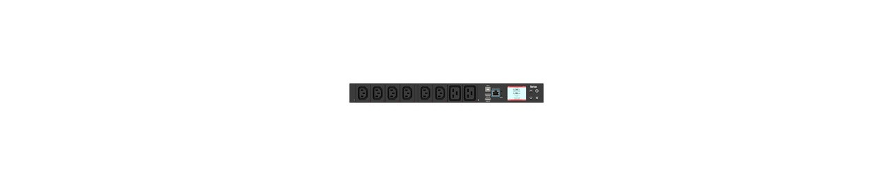 Raritan 1PH, 230V AC, 16A - 8 outlets - 6x Locking C13, 2x Locking C19 - plug - IEC 60320 (Rear feed), 3.7kVA - Outlet Metered/Switched, 1U horizontal PDU, SecureLock ready, High resolution LCD display - PX3-5193CR-E2