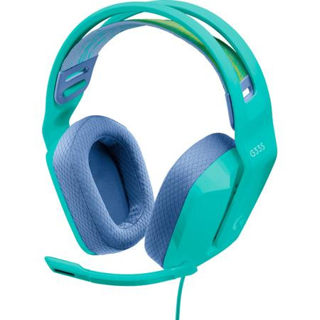 Logitech G G335 Wired Gaming Headset (Mint) - 981-001023