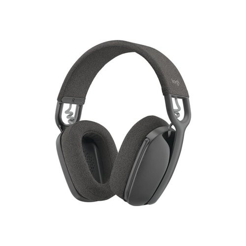 Logitech Zone Vibe Wireless - Stereo - USB Type C - Wireless - Bluetooth - 98.4 ft - Over-the-ear - Binaural - Ear-cup - Omni-directional, Directional, MEMS Technology Microphone - Graphite - 981-001198 Logitech Zone Vibe Wireless - Stereo - USB Type C - Wireless - Bluetooth - 98.4 ft - Over-the-ear - Binaural - Ear-cup - Omni-directional, Directional, MEMS Technology Microphone - Graphite - 981-001198
