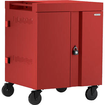 Bretford 36X Cube Cart, PRE-WIRED, USB-C TVC36USBC-RED Bretford 36X Cube Cart, PRE-WIRED, USB-C TVC36USBC-RED