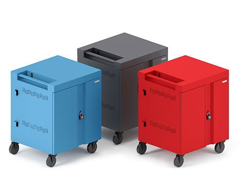 Bretford 20X Cube Cart Mini, Pre-Wired USB-C, Concrete TVCM20USBC-CT Bretford 20X Cube Cart Mini, Pre-Wired USB-C, Concrete TVCM20USBC-CT