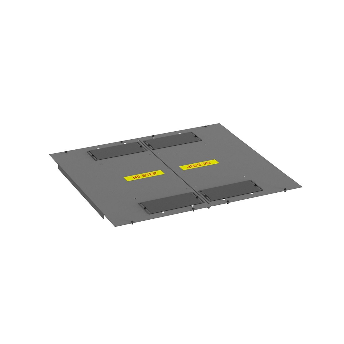 Panduit Net-Verse - Rack panel - black - D81BCPB
