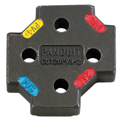 Panduit BlackFin - Crimp dies kit - black - CD-2001-2/0-SET