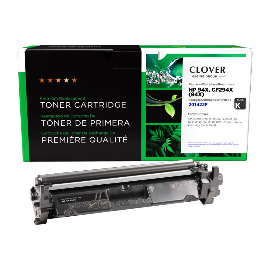 CIG Clover Imaging Remanufactured High Yield Toner Cartridge for HP CF294X (HP 94X) CIG Clover Imaging Remanufactured High Yield Toner Cartridge for HP CF294X (HP 94X)