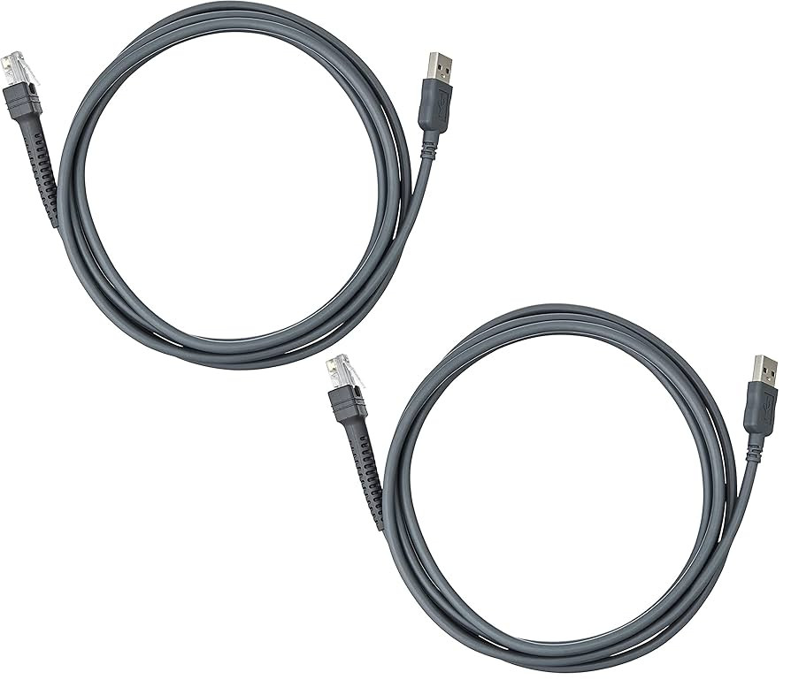 Zebra USB C to USB C Cable 6FT (2 Pack) - CBL-UBC-6FT-DNA