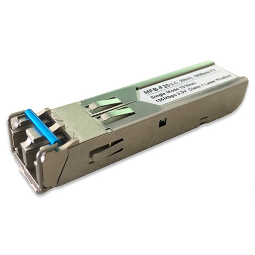 Planet Single Mode, 100Mbps SFP Fiber Transceiver – 20KM - MFB-F20-DNA