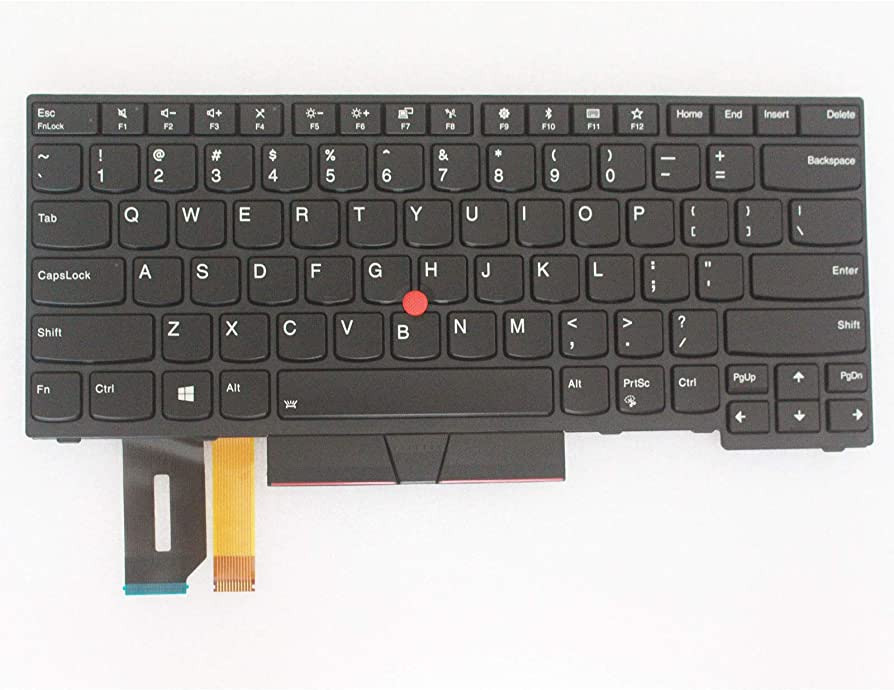 Lenovo Notebook Keyboard - Cable Connectivity - English (Us)
