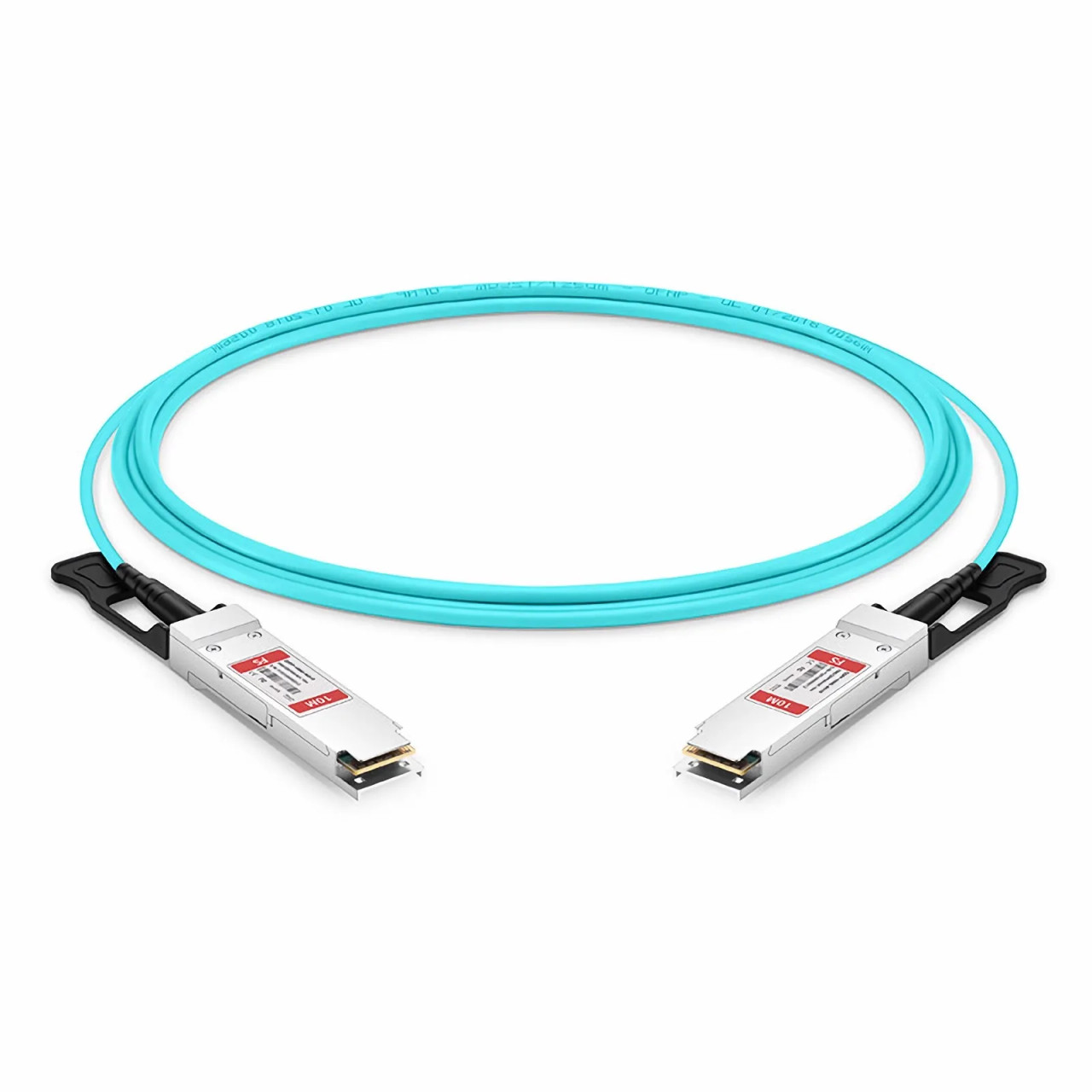 Cisco QSFP-100G-AOC10M Compatible 100 Gigabit QSFP28 Direct Attached Active Optical Cable - 10M - QSFP-100G-A10M-DNA
