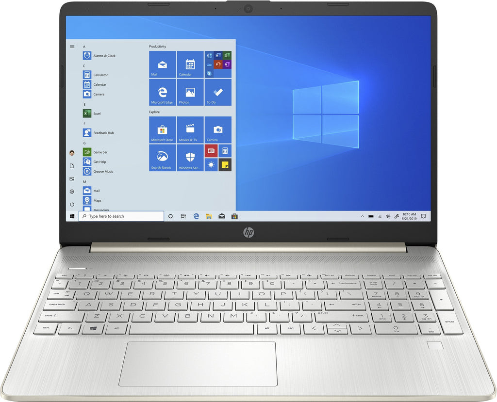 HP 15-ef2081ms 15.6" HD Touchscreen Notebook, AMD R7-5700U, 1.80GHz, 12GB RAM, 256GB SSD, Windows 11 - 4W2K4UA#ABA