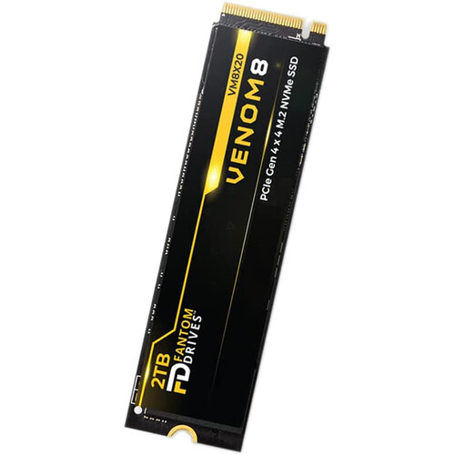 Micronet Venom8 2 TB Solid State Drive - M.2 Internal - PCI Express NVMe (PCI Express NVMe 4.0 x4) - VM8X20-PS5