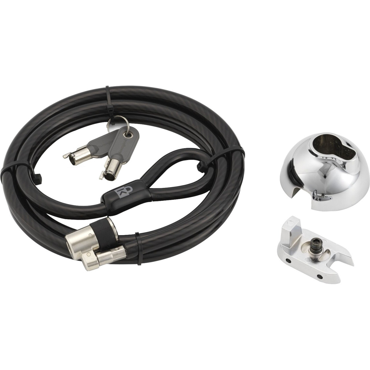 Kensington SafeDome Cable Lock for iMac 24" - Keyed Lock - Silver - Carbon Steel - For iMac, Keyboard, Mouse - K68995WW Kensington SafeDome Cable Lock for iMac 24" - Keyed Lock - Silver - Carbon Steel - For iMac, Keyboard, Mouse - K68995WW