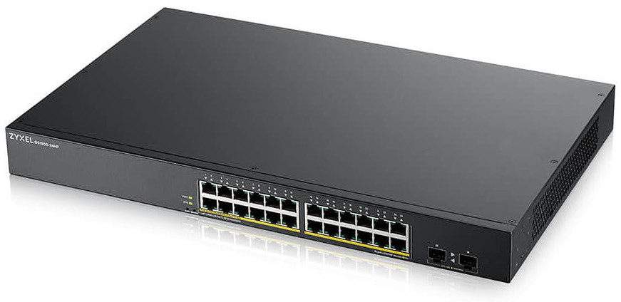 Zyxel Gs1900-24Hpv2 - Smart Managed 24 Port Poe+ Switch