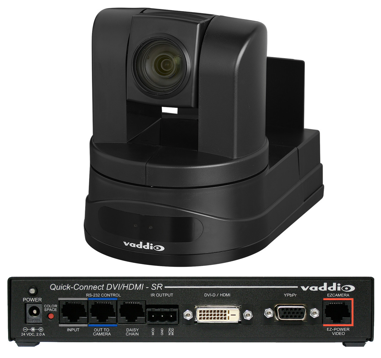 Vaddio Clearview Hd-20Se Qdvi System - Black. - 999-6986-000
