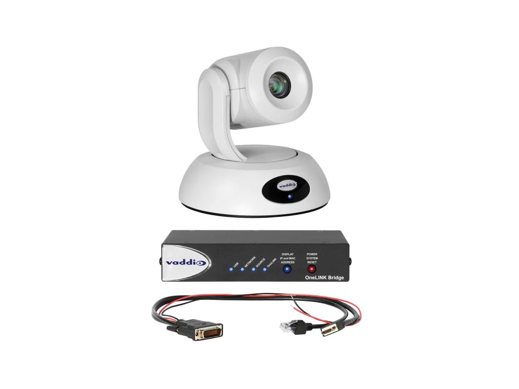 Vaddio Roboshot 12E Hdbt White Olb Sys For Polycom - 999-96450-500W