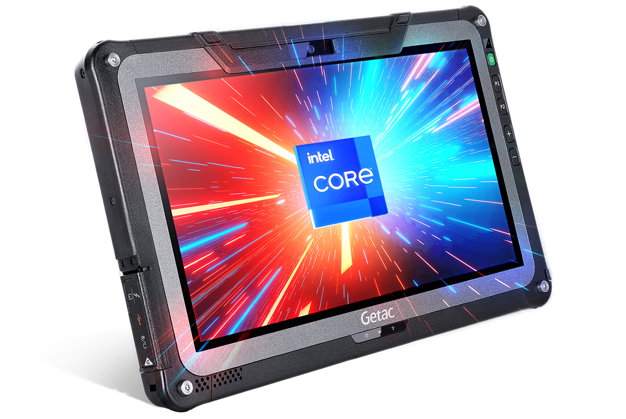 Getac F110 G5 i5-8265U 1.6GHz, 11.6inch Webcam, W10 Pro x64 16GB RAM, 512GB SSD, SR (Full HD LCD+ Touchscreen+Hard Tip stylus), US Power Cord, Rear Camera, WiFi + BT, Barcode Reader, LF/HF RFID, 3yb2b - FL21TFJA1DHV