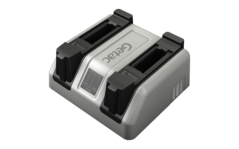 Getac ZX10 - Dual Bay Battery Charger (US) - GCMCUM