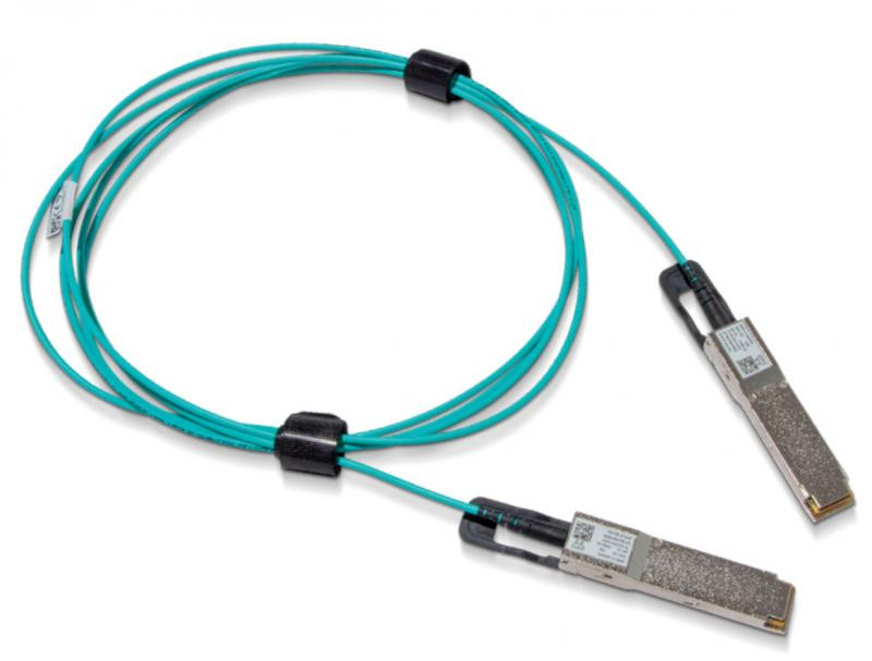 Nvidia Active Fiber Cable, Ib Hdr, Up To 200Gb/S, Qsfp56, Lszh, Black Pulltab, 15M - MFS1S00-H015E Nvidia Active Fiber Cable, Ib Hdr, Up To 200Gb/S, Qsfp56, Lszh, Black Pulltab, 15M - MFS1S00-H015E