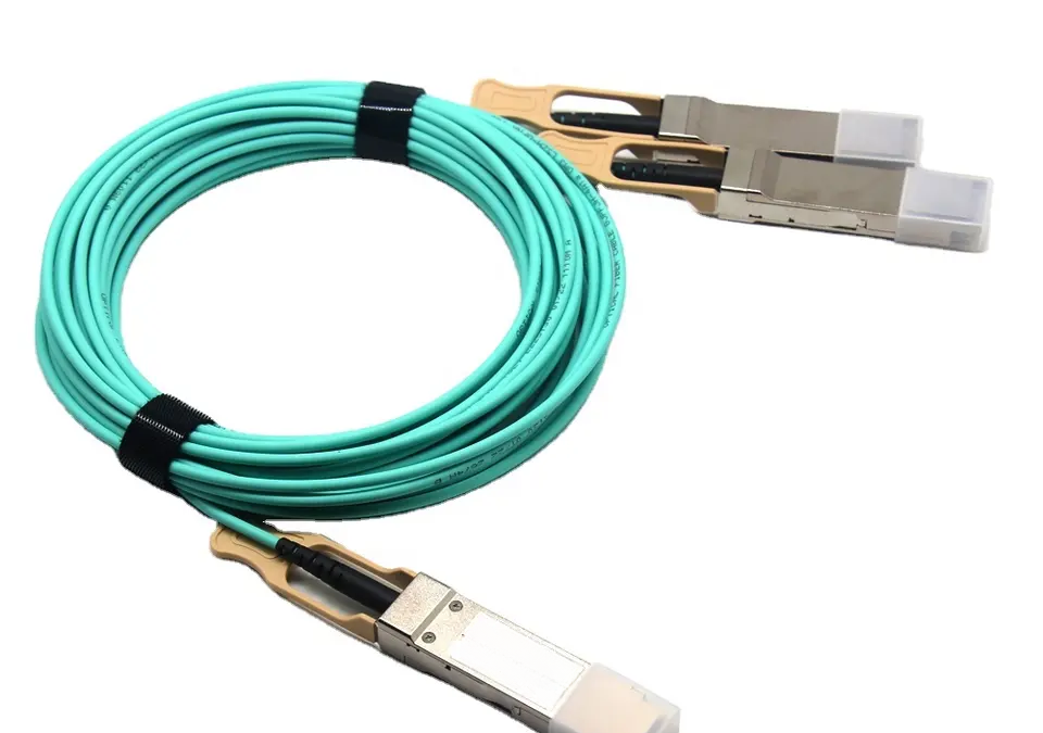 Nvidia Mellanox Active Fiber Cable, Eth 100Gbe, 100Gb/S, Qsfp, Lszh, 100M - MFA1A00-C100