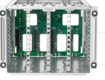 HPE Proliant Dl345 Gen11 2U 8Sff X4 Tri-Mode U.3 Bc Midplane Drive Cage Kit - P57109-B21