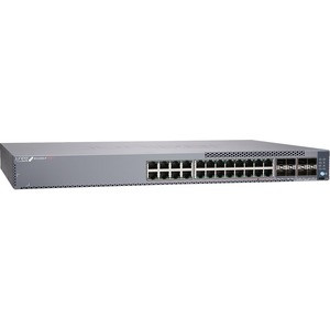 Juniper EX4100-F-24P Ethernet Switch - 24 Ports - Manageable - Gigabit Ethernet, 10 Gigabit Ethernet - 10/100/1000Base-T, 10GBase-X - TAA Compliant - 3 Layer Supported - Ex4100-F-24P Juniper EX4100-F-24P Ethernet Switch - 24 Ports - Manageable - Gigabit Ethernet, 10 Gigabit Ethernet - 10/100/1000Base-T, 10GBase-X - TAA Compliant - 3 Layer Supported - Ex4100-F-24P