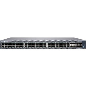 Juniper EX4100-48T-DC Ethernet Switch - 48 Ports - Manageable - 10 Gigabit Ethernet, Gigabit Ethernet, 25 Gigabit Ethernet - 10/100/1000Base-T, 10GBase-X, 25GBase-X - TAA Compliant - Ex4100-48T-Dc