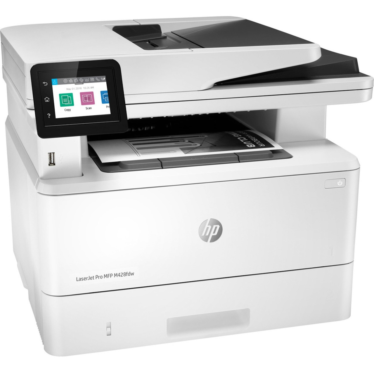 HP Remarketed LaserJet Pro M428 M428fdw Wireless Laser Multifunction Printer - Monochrome - W1A30A#BGJ-RF