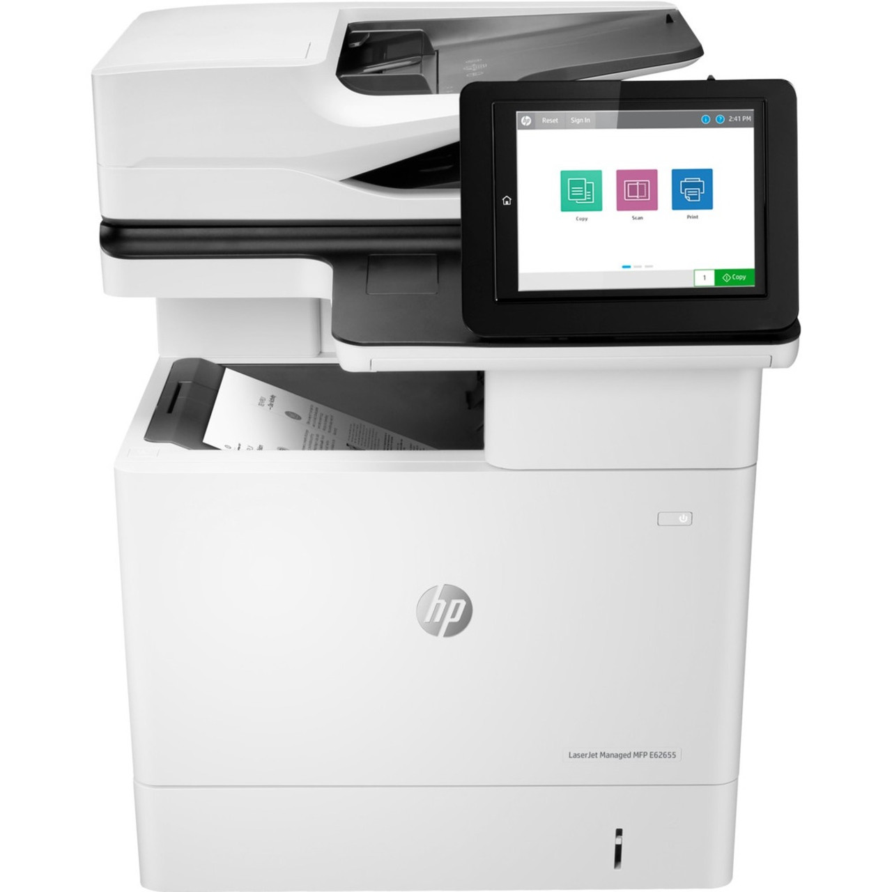 HP Remarketed LaserJet Managed E62655 E62655dn Laser Multifunction Printer - Monochrome - 3GY14A#BGJ-RF