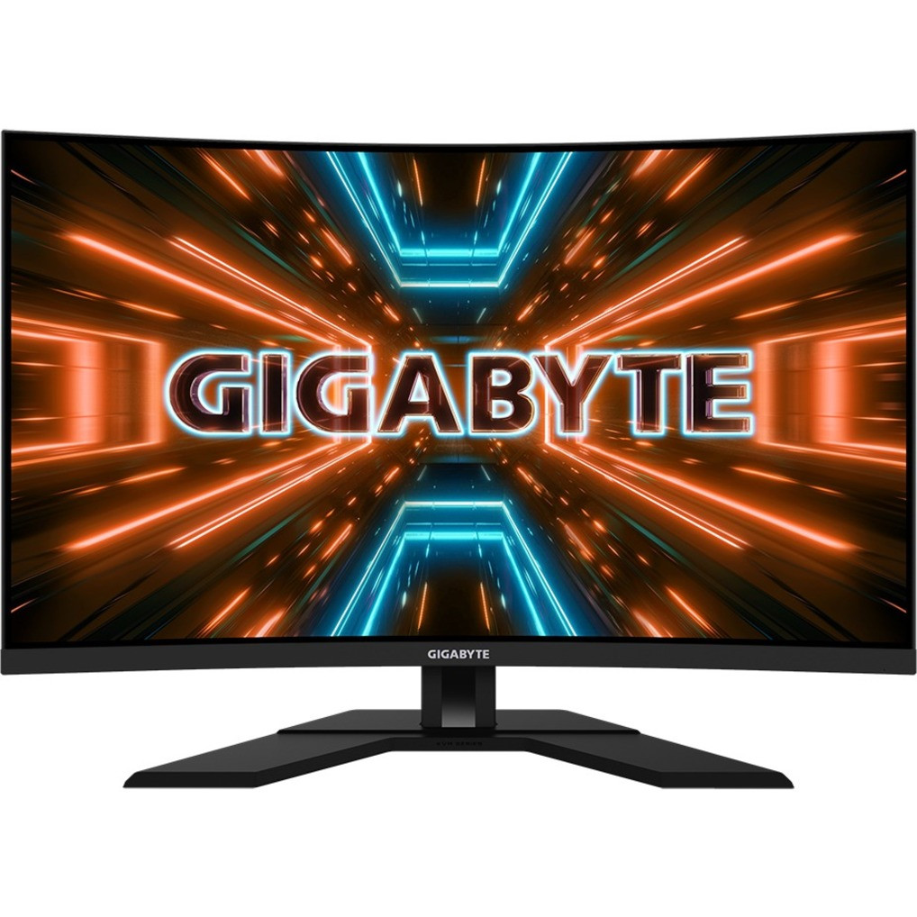 Gigabyte M32QC 31.5" WQHD Curved Screen Gaming LCD Monitor - 32" Class - Vertical Alignment (VA) - Edge LED Backlight - 2560 x 1440 - FreeSync Premium Pro - 350 Nit - 1 ms - 165 Hz Refresh Rate - HDMI - DisplayPort - M32QC-SA