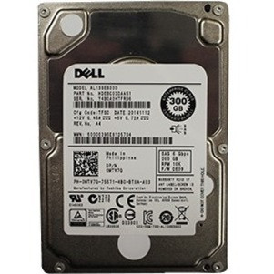 Dell 300 GB Hard Drive - 2.5" Internal - SAS (6Gb/s SAS) - MTV7G-RF
