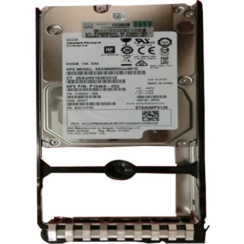 HPE 600 GB Hard Drive - 2.5" Internal - SAS - P20063-001
