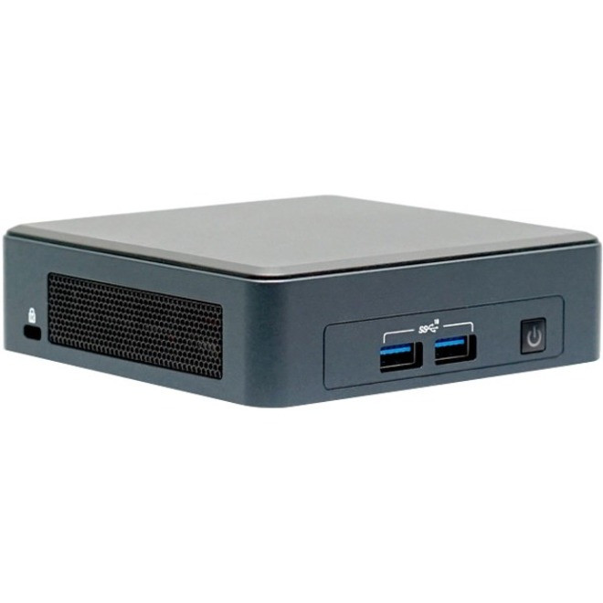 Simply Nuc Tiger Canyon NUC11TNKv5 Desktop Computer - Intel Core i5 11th Gen i5-1145G7 Quad-core (4 Core) 2.60 GHz - 8 GB RAM DDR4 SDRAM - 256 GB M.2 PCI Express 4.0 SSD - Slim PC - 9P0-HNG4-071
