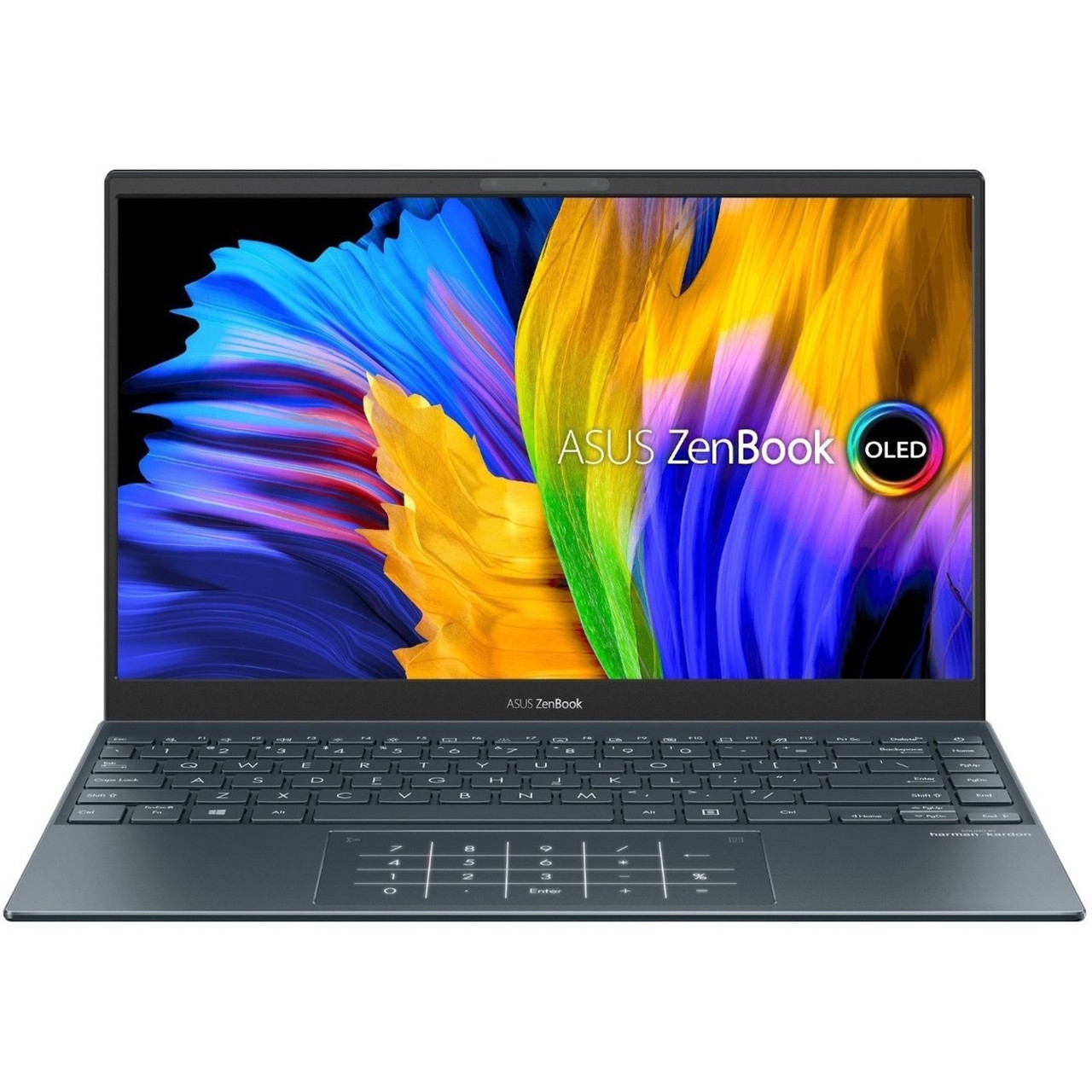Asus Zenbook 13 OLED UX325 UX325EA-DS59-CA 13.3" Notebook - Full HD - 1920 x 1080 - Intel Core i5 11th Gen i5-1135G7 Quad-core (4 Core) 2.40 GHz - Intel Evo Platform - 8 GB Total RAM - 8 GB On-board Memory - 256 GB SSD - Pine Gray - UX325EA-DS59-CA