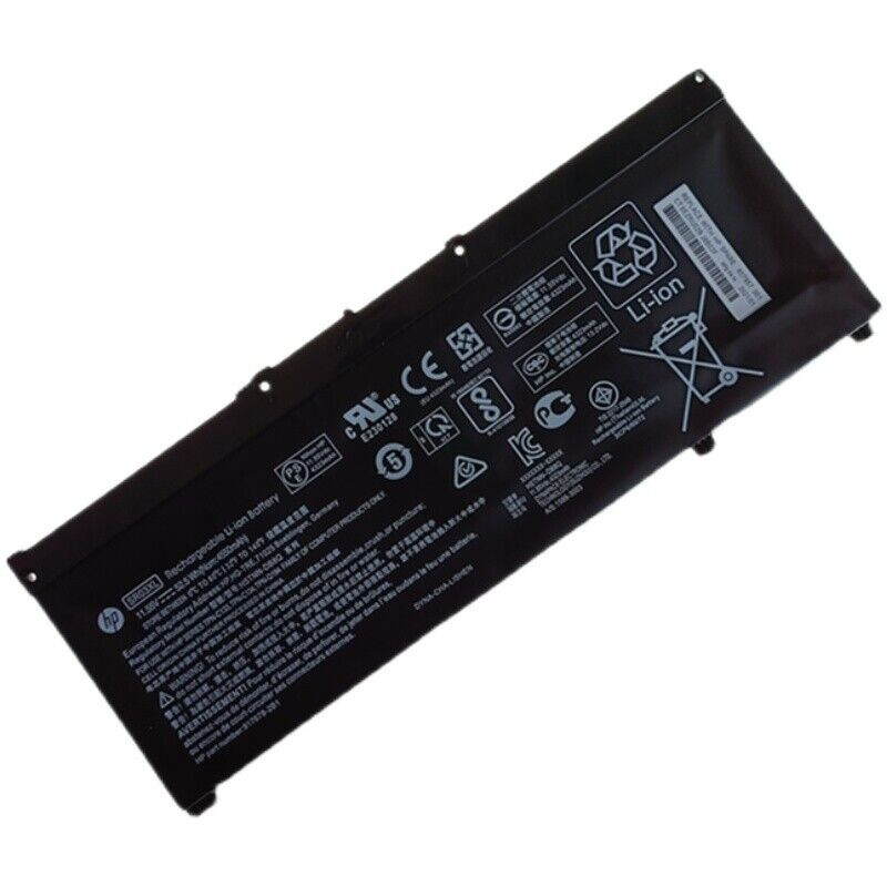 HP Battery - For Gaming Notebook, Mobile Workstation - Battery Rechargeable - 4550 mAh - 52.50 Wh - 11.55 V - 1- L08855-855