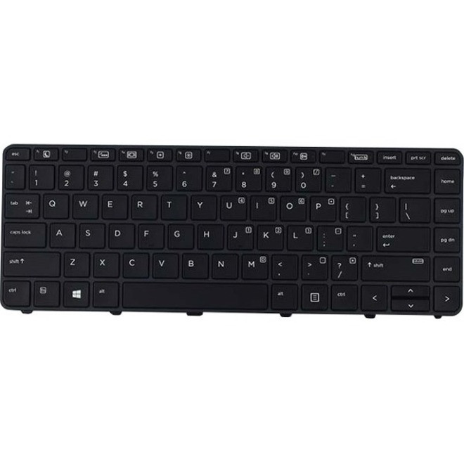 HP Remarketed Notebook Keyboard - Cable Connectivity - Proprietary Interface - English (US) - Notebook - ToucHP ad - 840791-001-RF