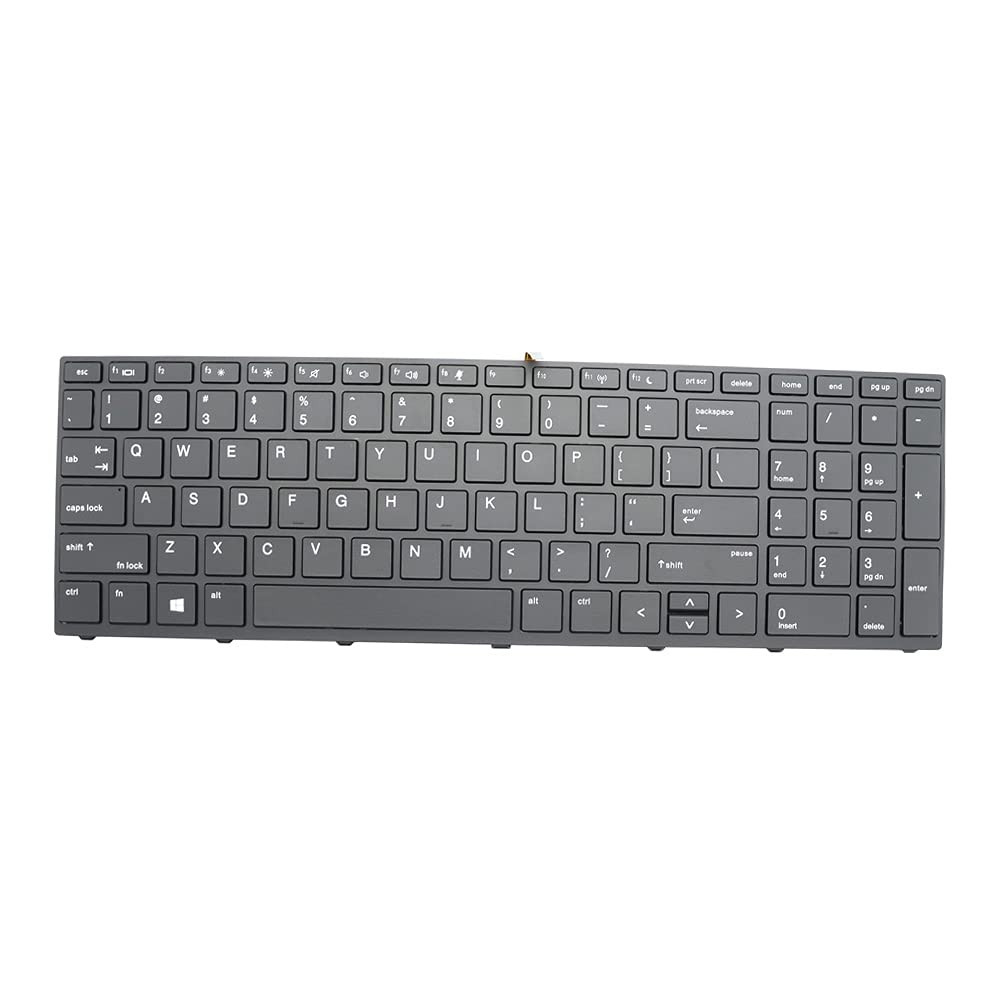 HP Remarketed Keyboard - Cable Connectivity - Proprietary Interface - English (US) - Notebook - Dualpoint - 841145-001-RF