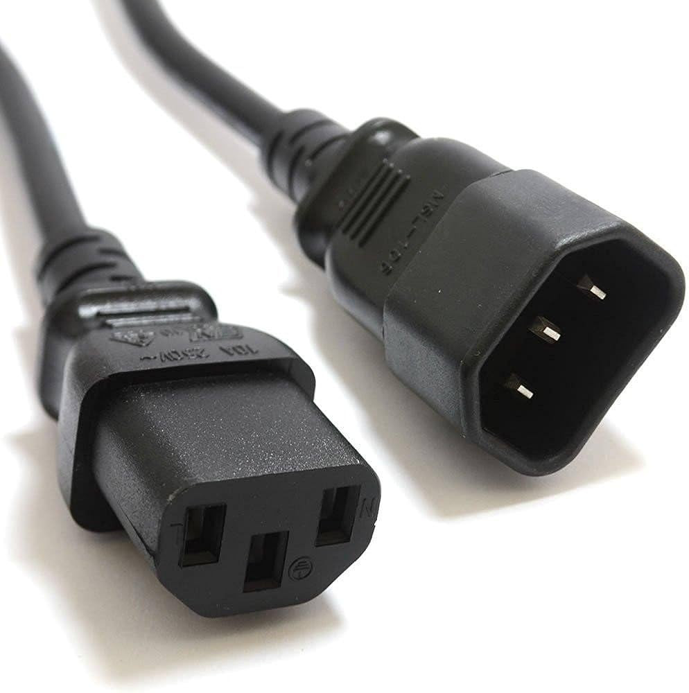HPE C13C14 Ww250V 10Amp1.4M 15Pc Jumper Cord Factory Integrated - Hp C13C14 Ww250V 10Amp1.4M 15Pc Jumper Cord- 142257-007 - 142257-007#0D1