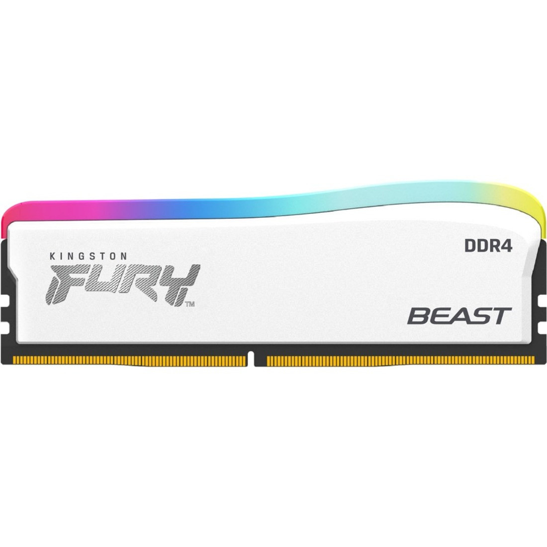 Kingston FURY Beast 32GB (2 x 16GB) DDR4 SDRAM Memory Kit - For Motherboard - 32 GB (2 x 16GB) - DDR4-3200/PC4-25600 DDR4 SDRAM - 3200 MHz Single-rank Memory - CL16 - 1.35 V - Non-ECC - Unbuffered - KF432C16BWAK2/32
