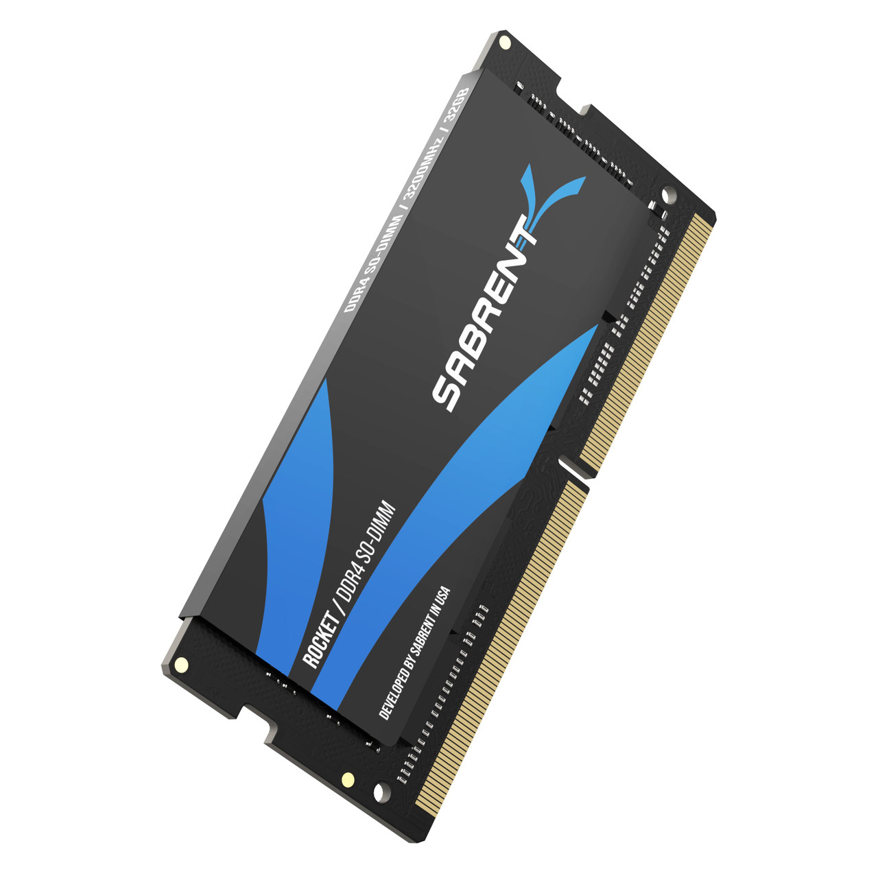 Sabrent 32GB DDR4 SO-DIMM 3200MHz Memory Module (2x32GB) - For Notebook, Ultrabook, Mini PC - 64 GB (2 x 32GB) - DDR4-3200/PC4-25600 DDR4 SDRAM - 3200 MHz - CL22 - 1.20 V - 260-pin - SoDIMM - 5 Year Warranty - SB-DDR32X2 Sabrent 32GB DDR4 SO-DIMM 3200MHz Memory Module (2x32GB) - For Notebook, Ultrabook, Mini PC - 64 GB (2 x 32GB) - DDR4-3200/PC4-25600 DDR4 SDRAM - 3200 MHz - CL22 - 1.20 V - 260-pin - SoDIMM - 5 Year Warranty - SB-DDR32X2