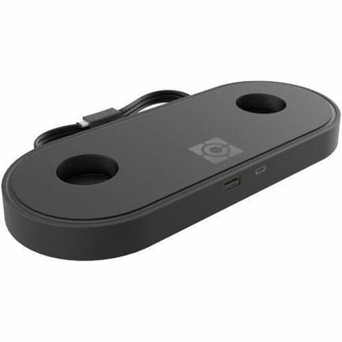 Chief Koncis USB Charging Hub for Koncis Dual Monitor Arm - 18 Watt - Black - 18 W - 5 V DC/3 A, 9 V DC, 12 V DC Output - Black - D2UB-NA