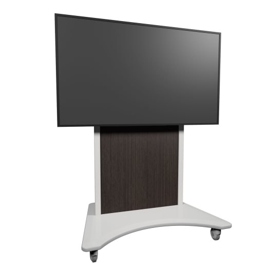 Middle Atlantic FlexView Series IFP Fixed Cart, White Base - FVS-1200SC-WHA3