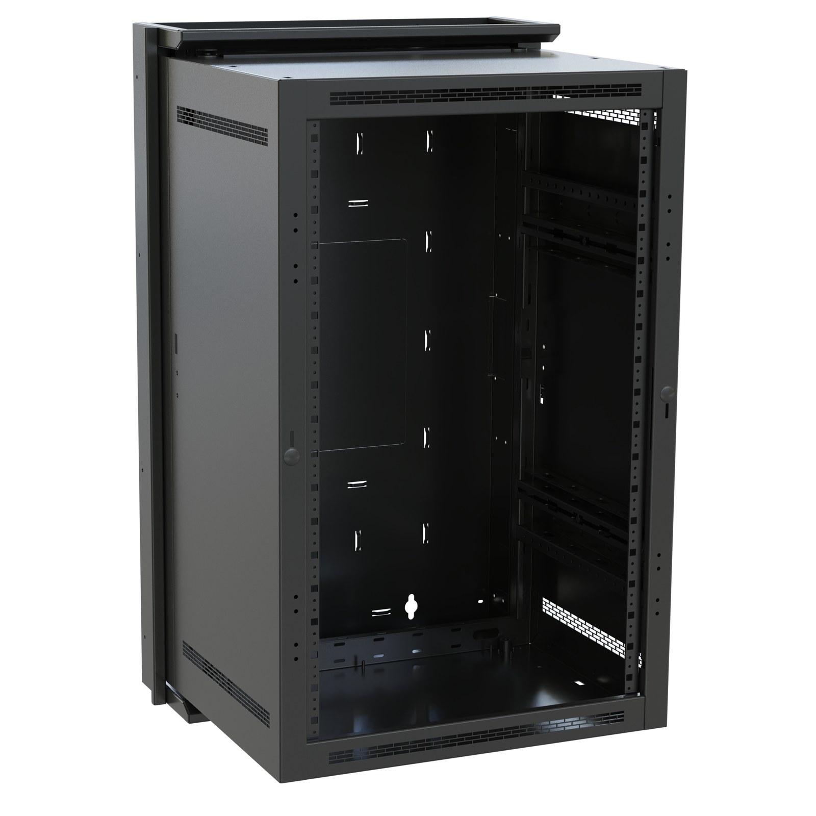 Middle Atlantic 18SP/22D WALLRACK BLACK - DWR-18-22